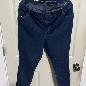 Old Navy Women's Skinny Jeans - Deep Blue